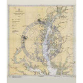 Historical Nautical Chart 77-08-1933: VI, Chesapeake Bay Northern Part Year 1933